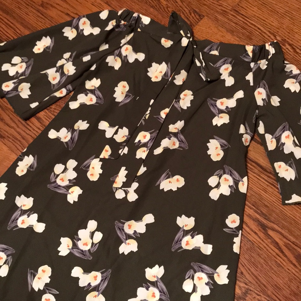 Chic off the shoulder mini dress